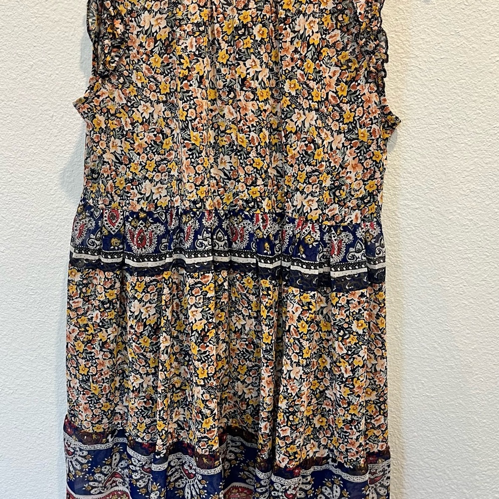 Umgee‎ Multicolor Floral Dress - Picture 5 of 9